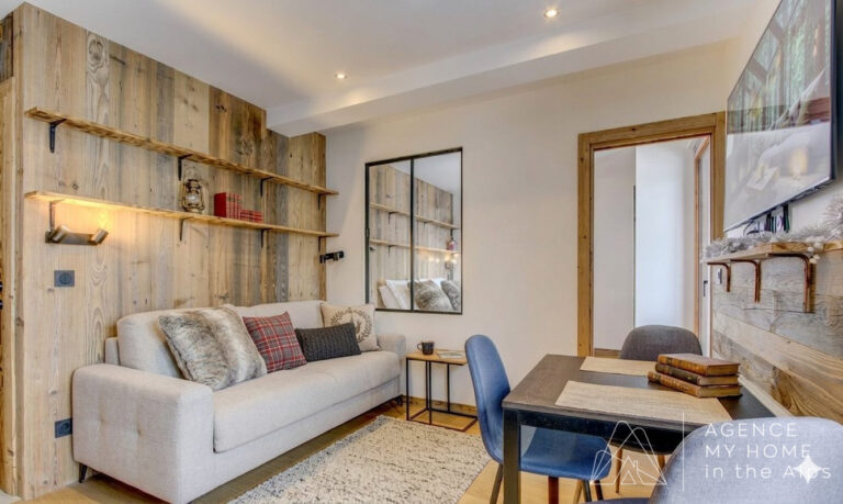 Charmant appartement avec vue sur les pistes